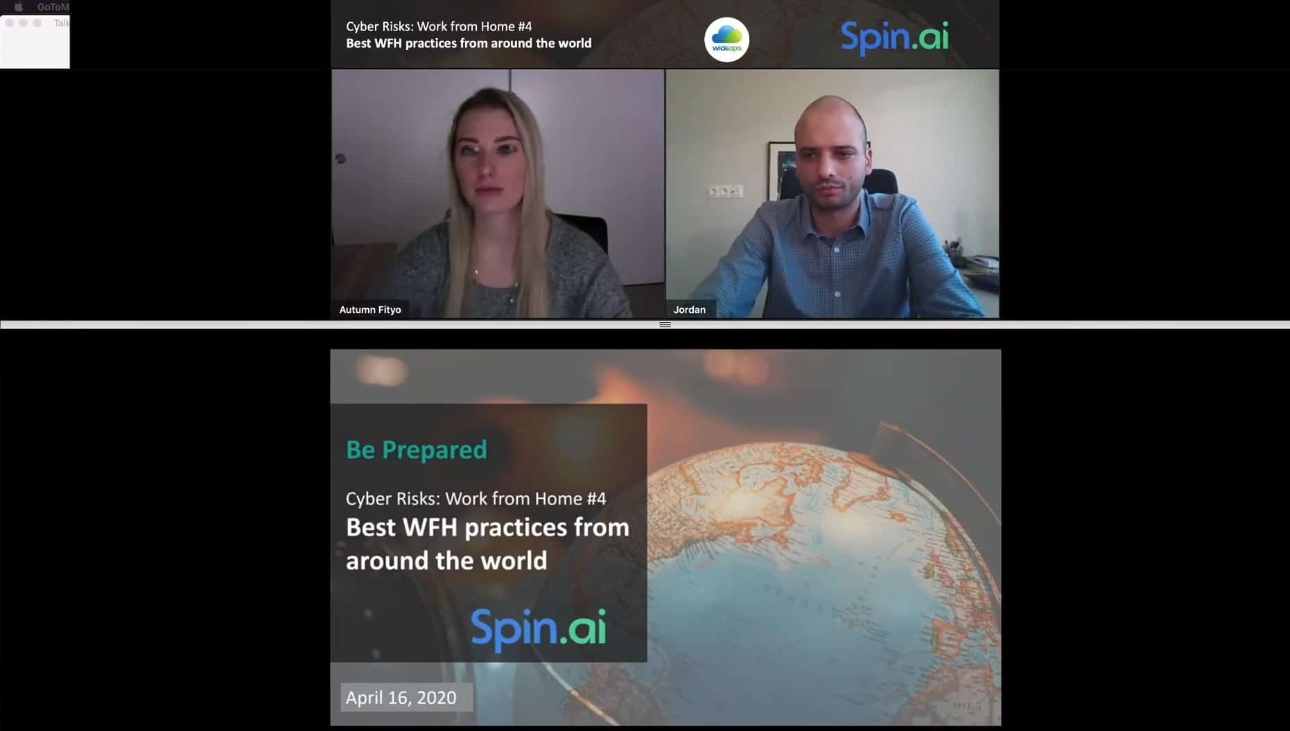 Spin Technology Work from Home Best Practices Webinar with Wide Ops